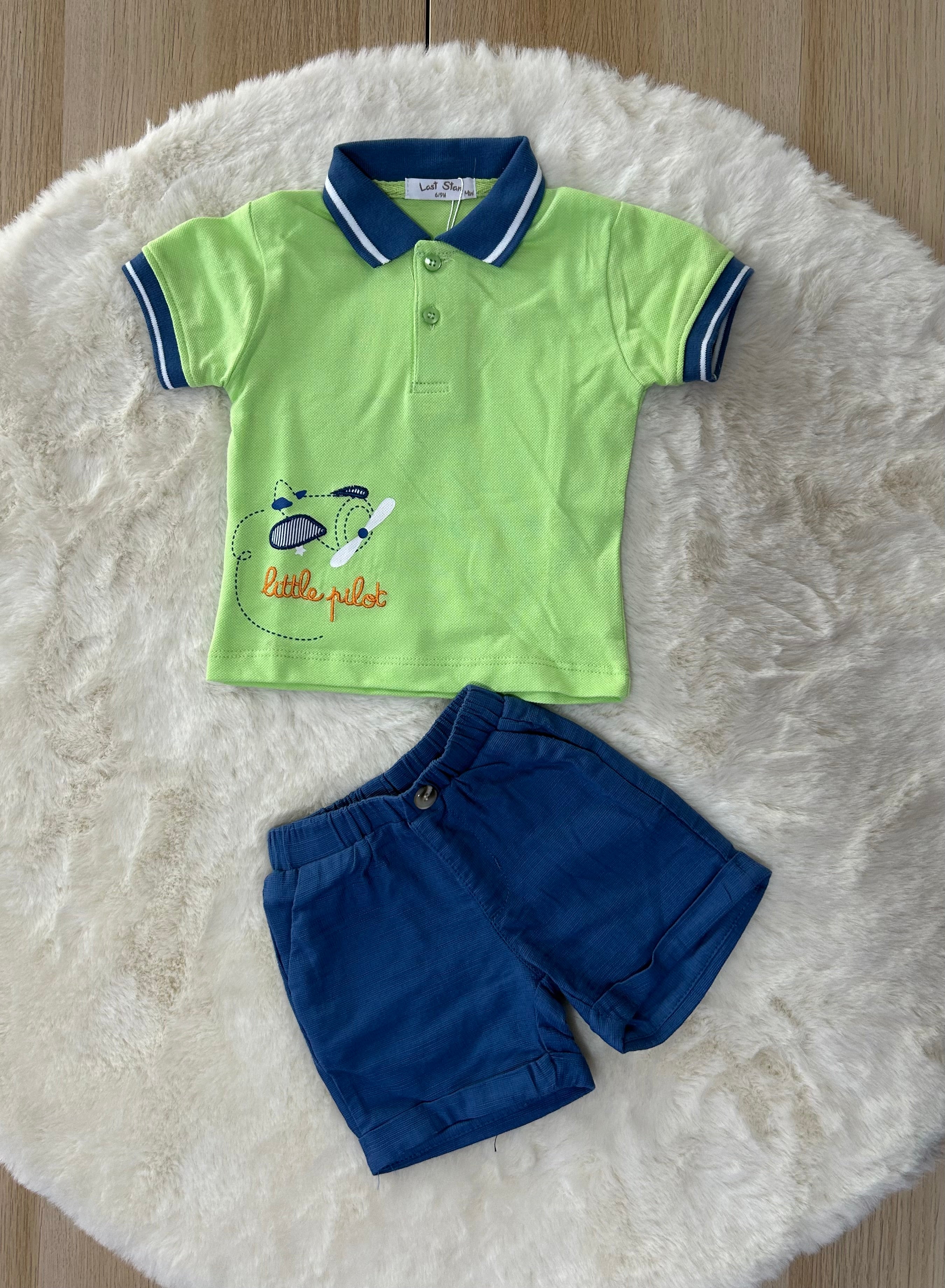COMPLETO NEONATO CON POLO