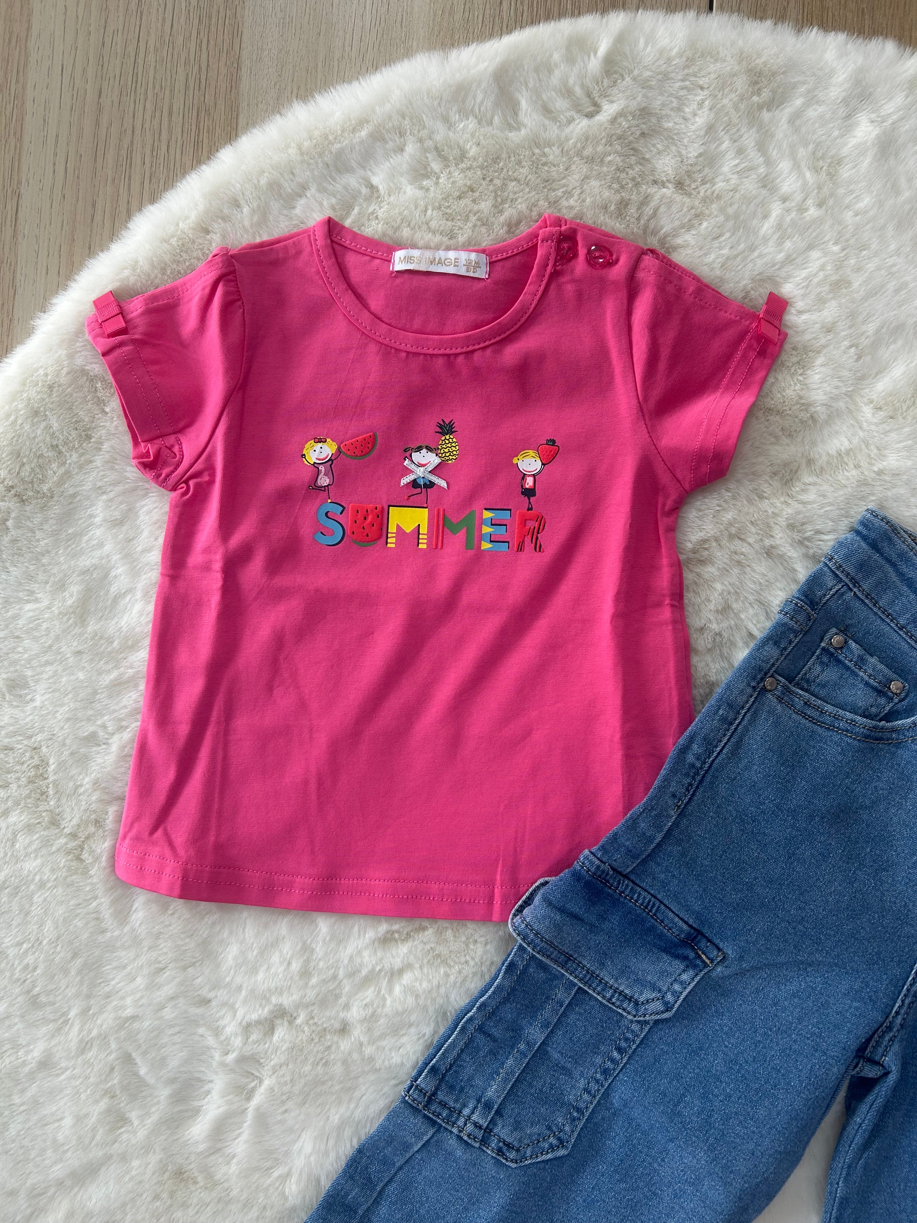 MAGLIA NEONATA MANICA CORTA