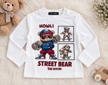 MAGLIA CALDO COTONE SKATE-BOARD TEDDY