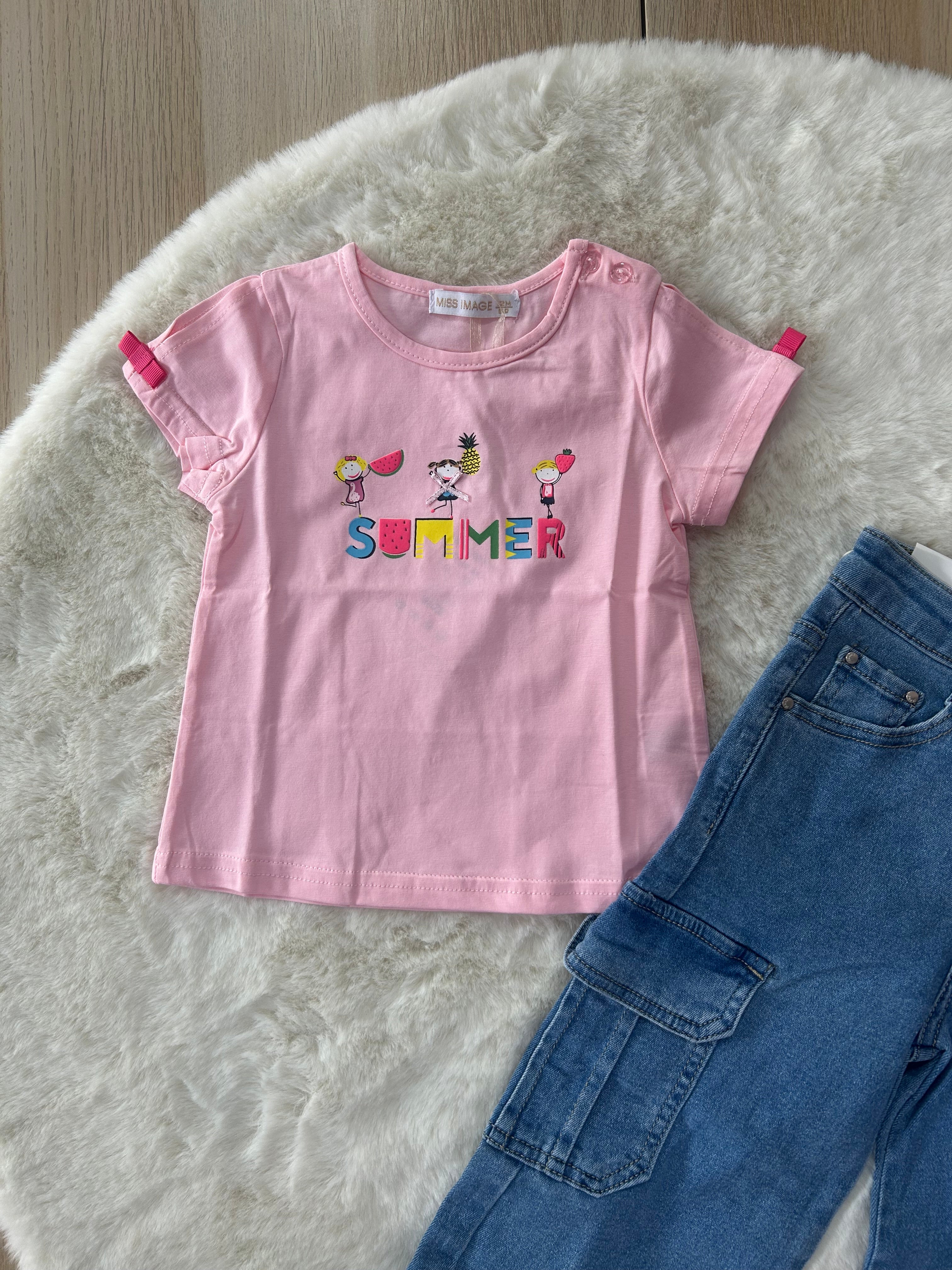 MAGLIA NEONATA MANICA CORTA