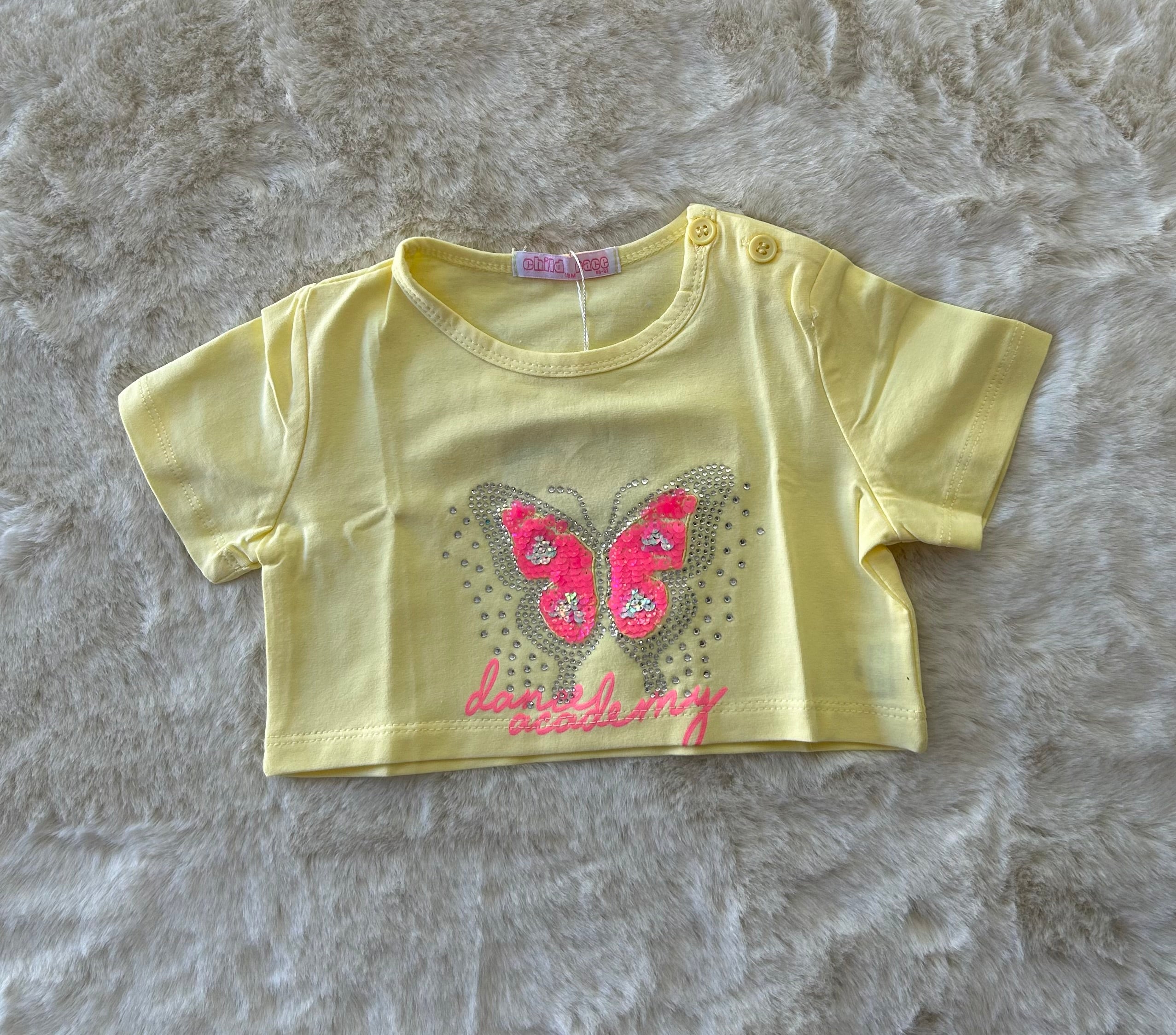 MAGLIA A TOP NEONATA