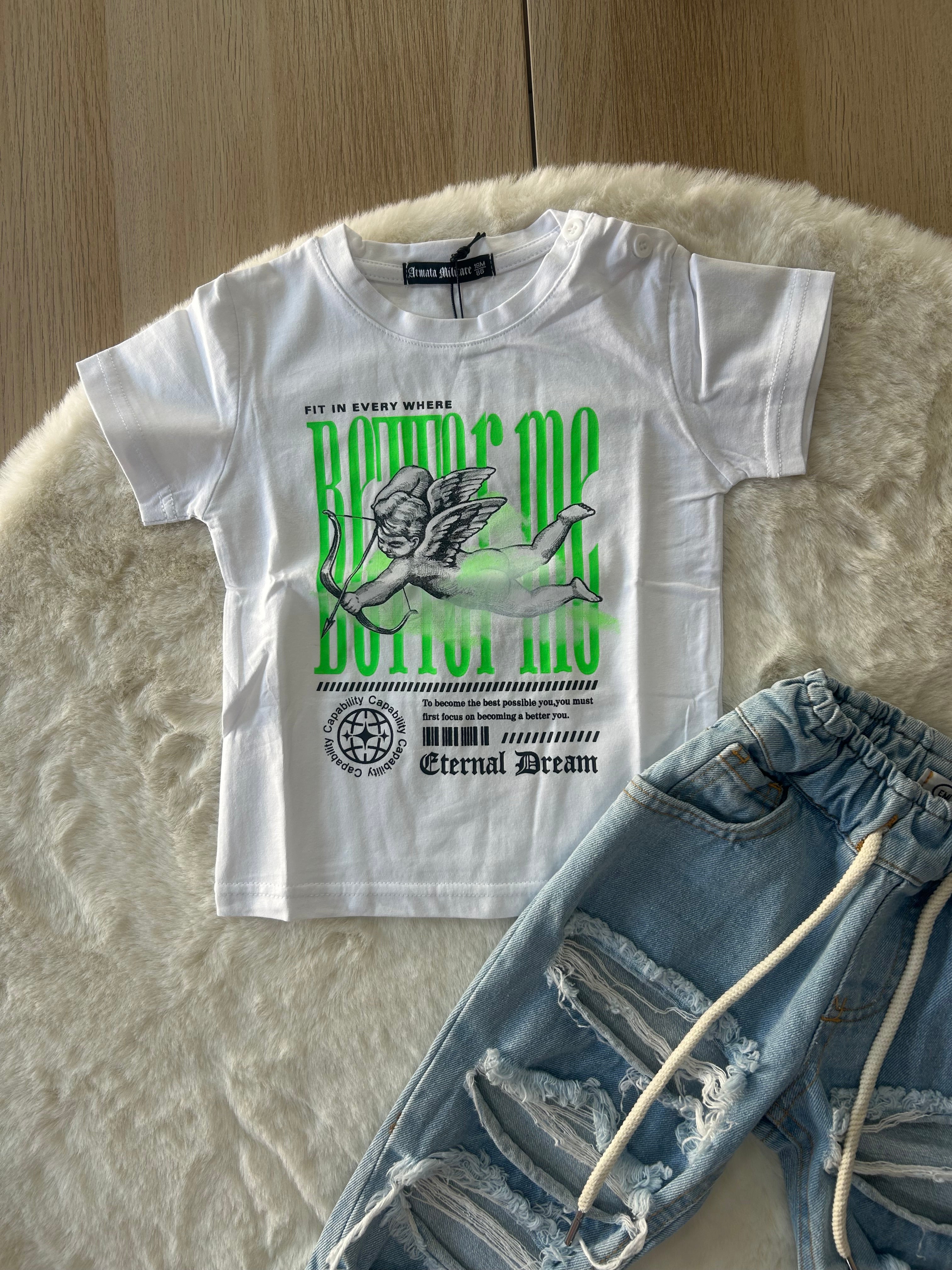 MAGLIA NEONATO MANICA CORTA