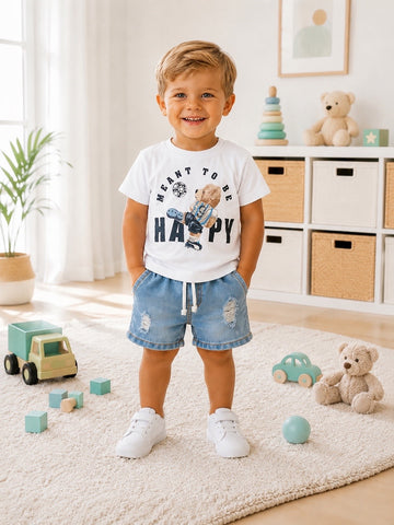 T-SHIRT NEONATO 95% COTONE