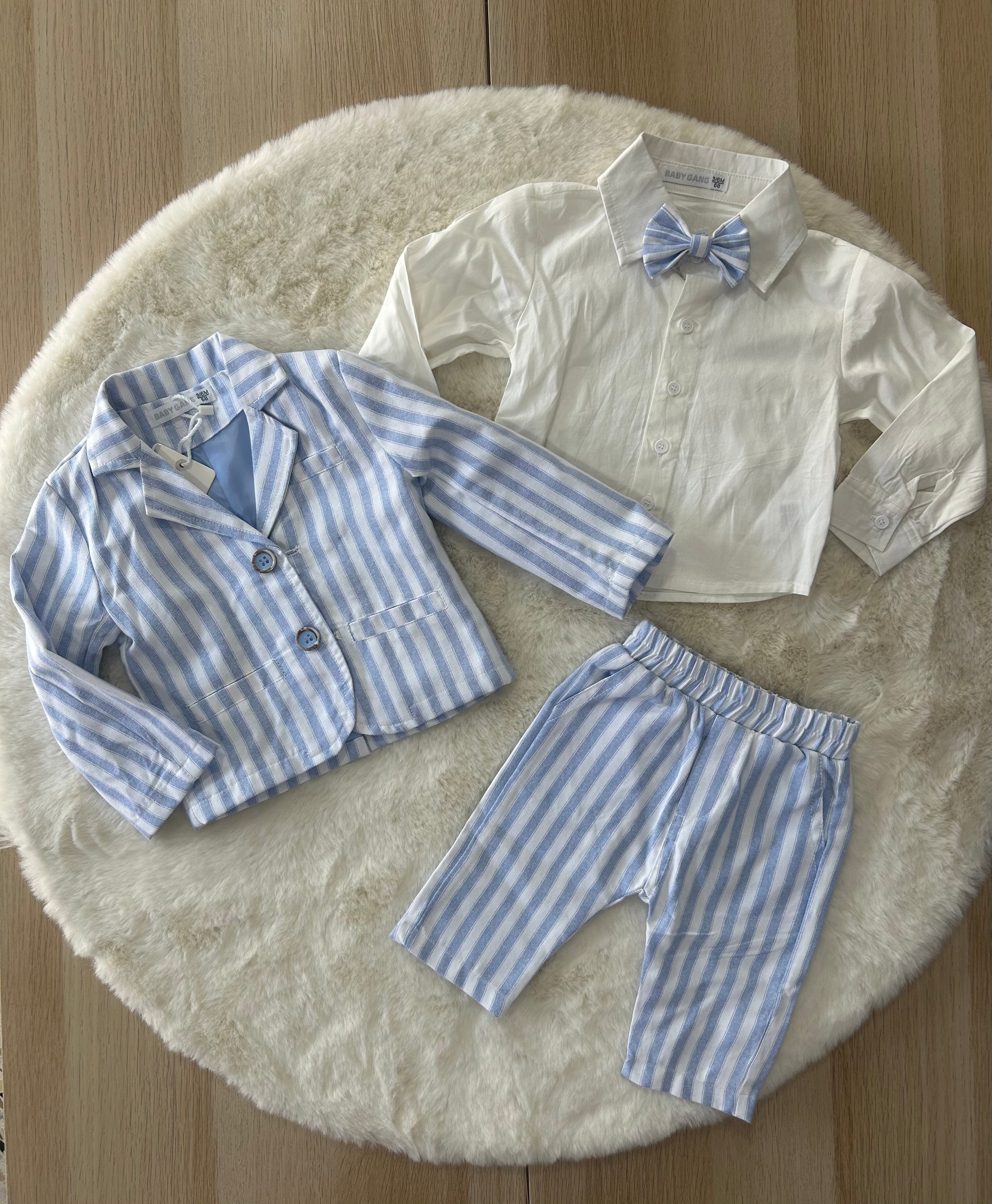 COMPLETO NEONATO 4PZ 100% COTONE