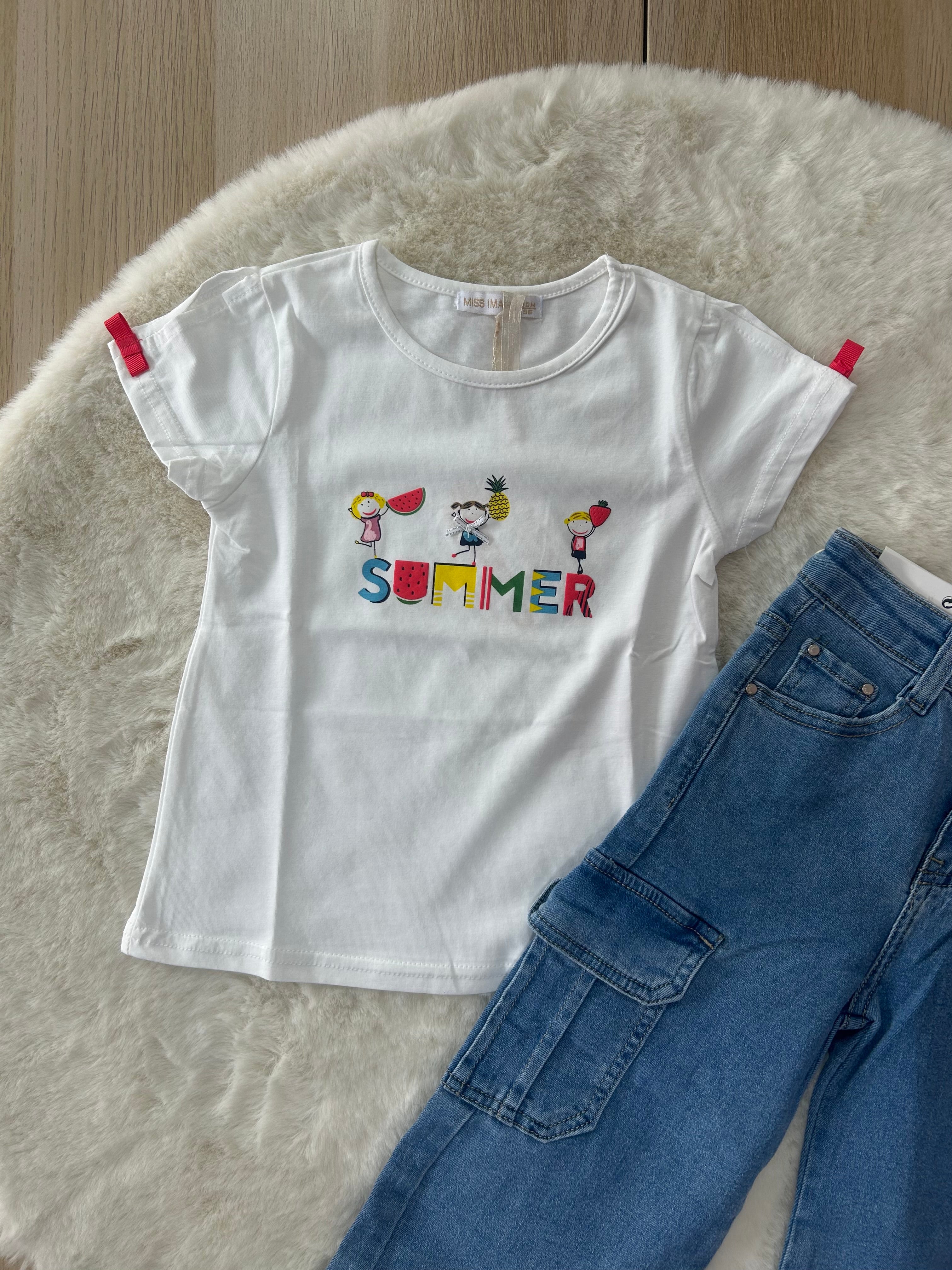 MAGLIA NEONATA MANICA CORTA
