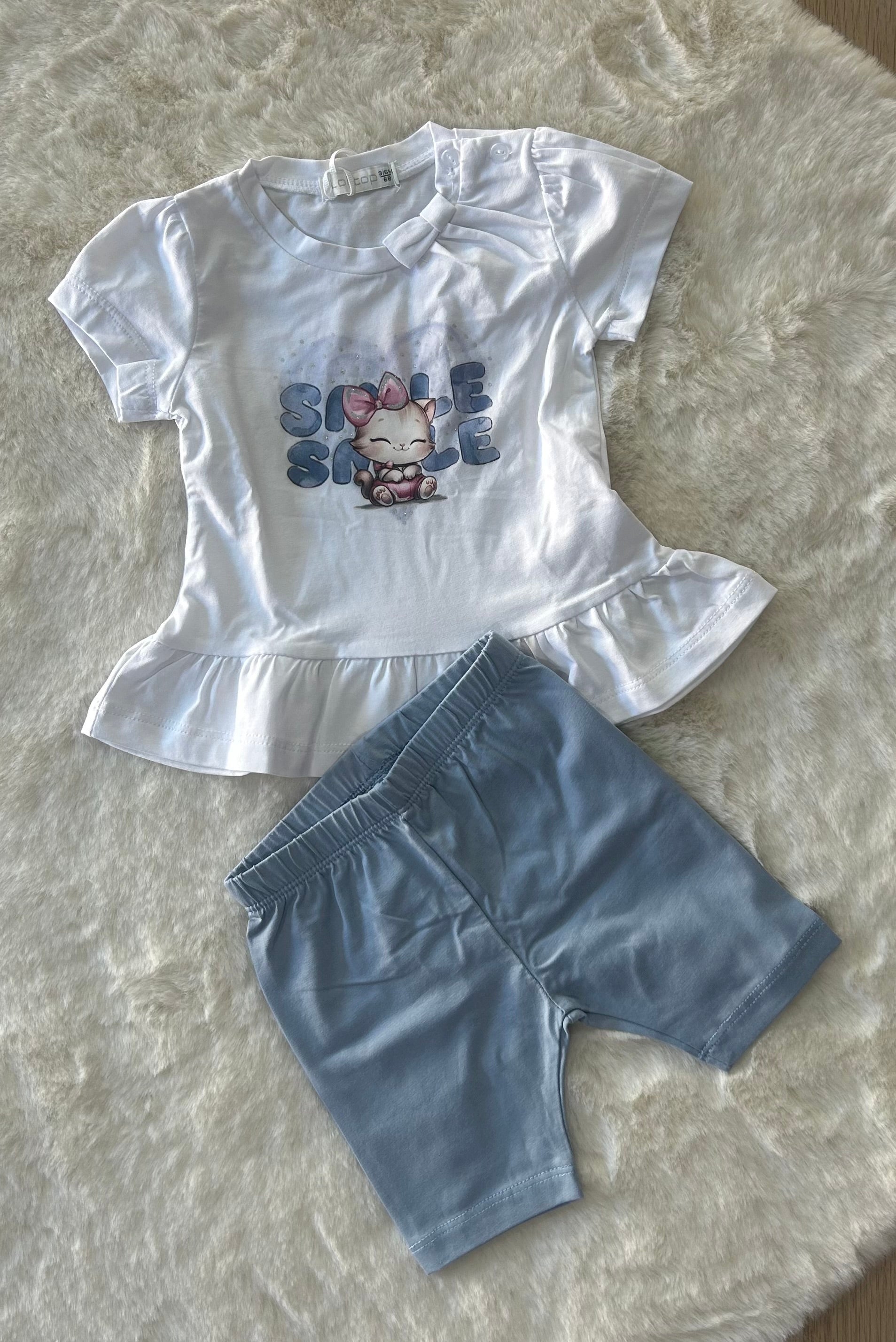 COMPLETO NEONATO IN COTONE
