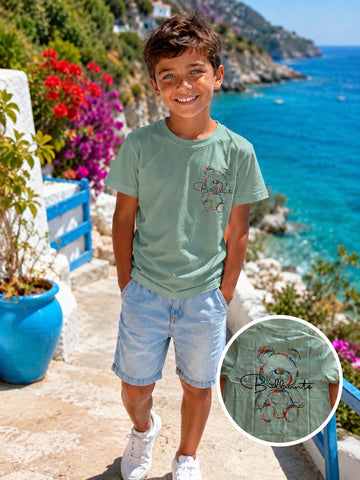 T-SHIRT 95% COTONE BAMBINO