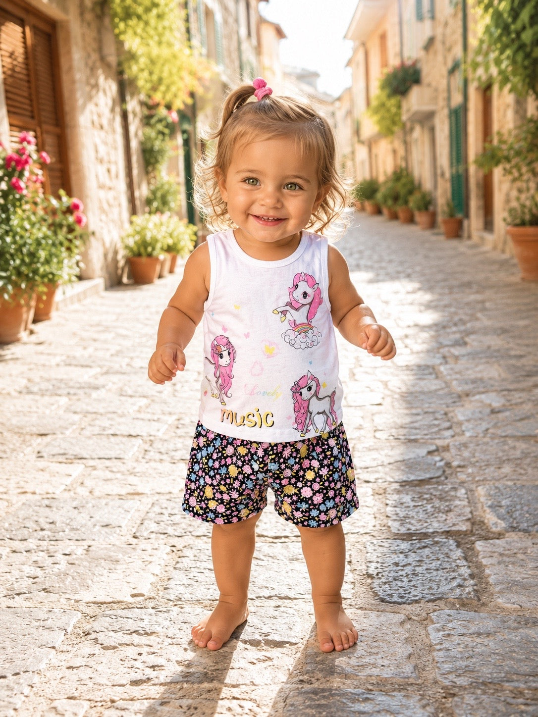 COMPLETO NEONATA CON CANOTTA