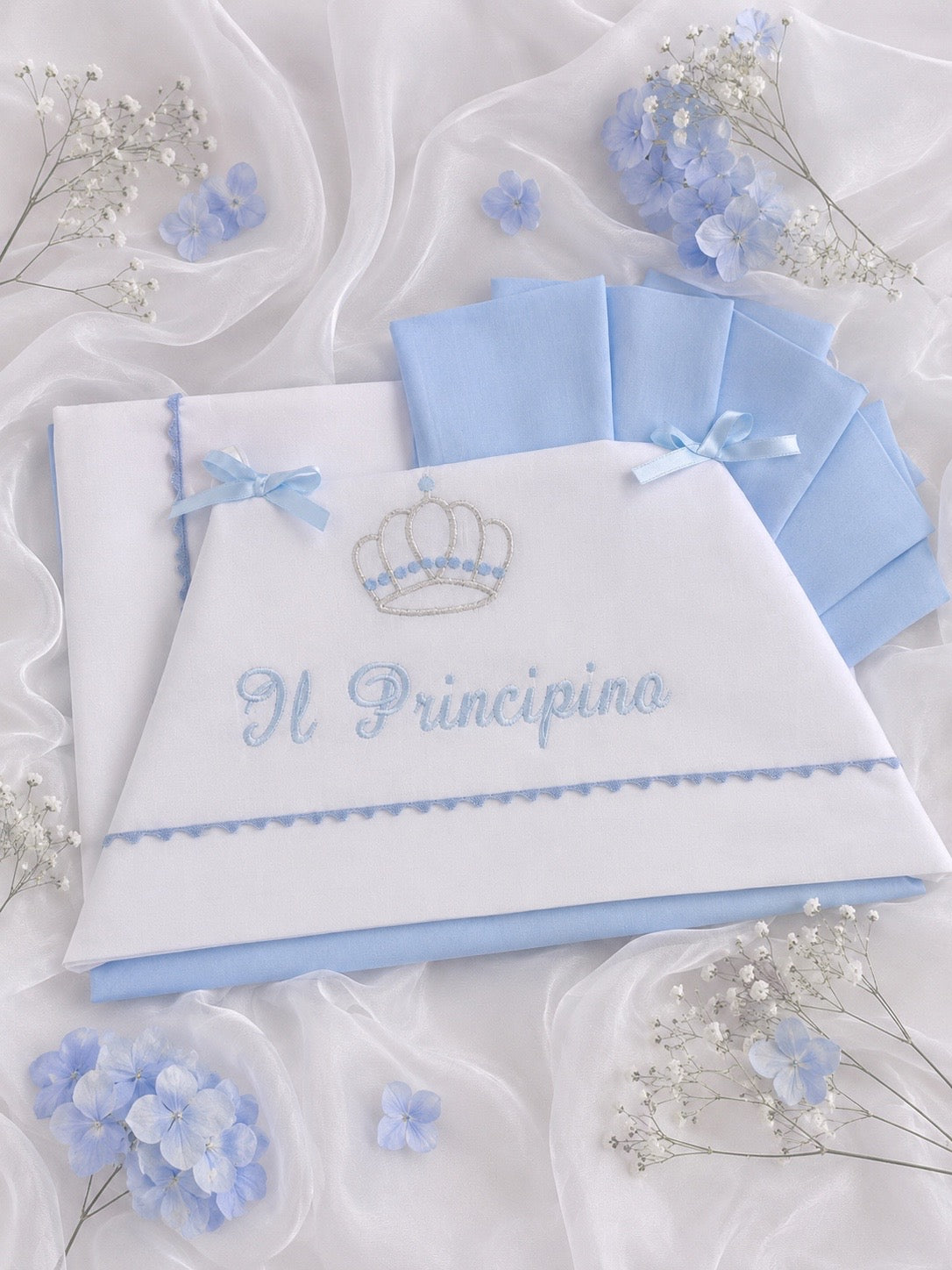 LENZUOLINO LETTINO NEONATO 100% COTONE