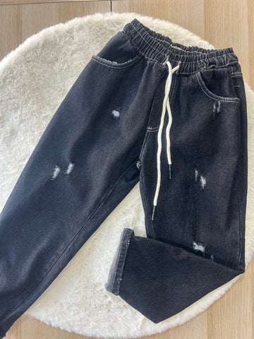 PANTALONI JEANS BAMBINO CN ELASTICO