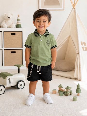 MAGLIA POLO NEONATO