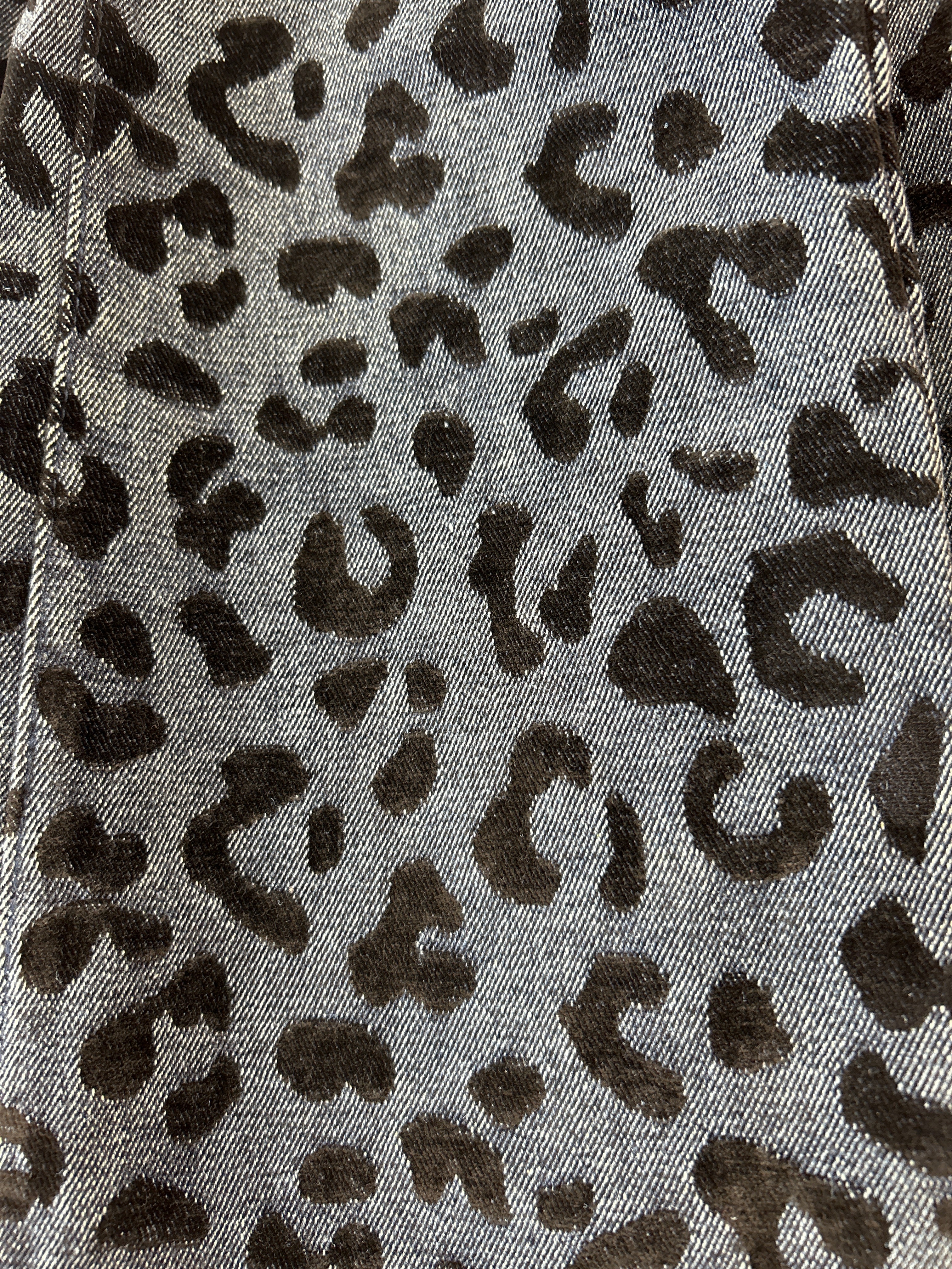 JEANS PALAZZO MACULATO