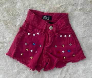 PANTALONCINO DI JEANS BAMBINA