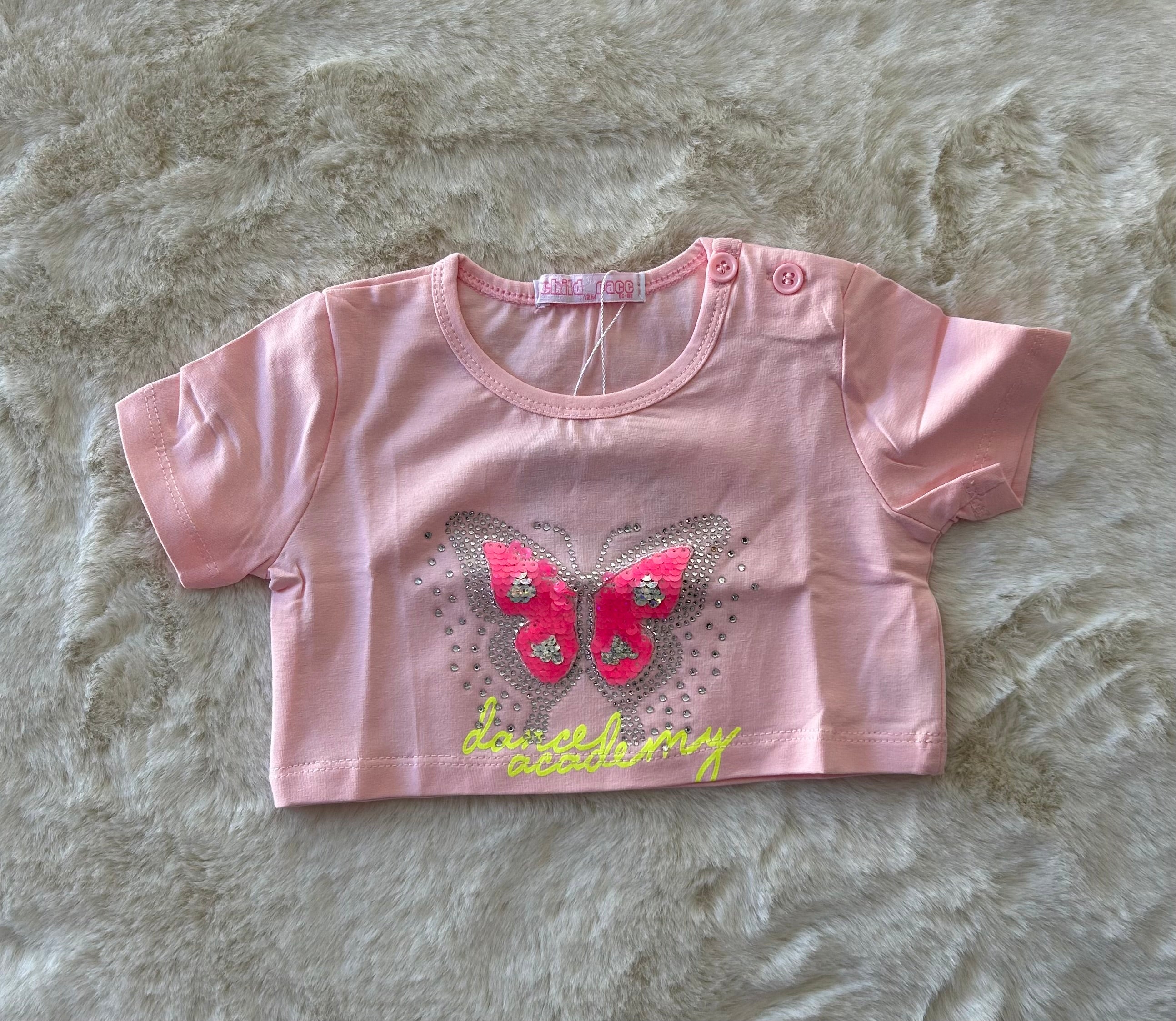 MAGLIA A TOP NEONATA