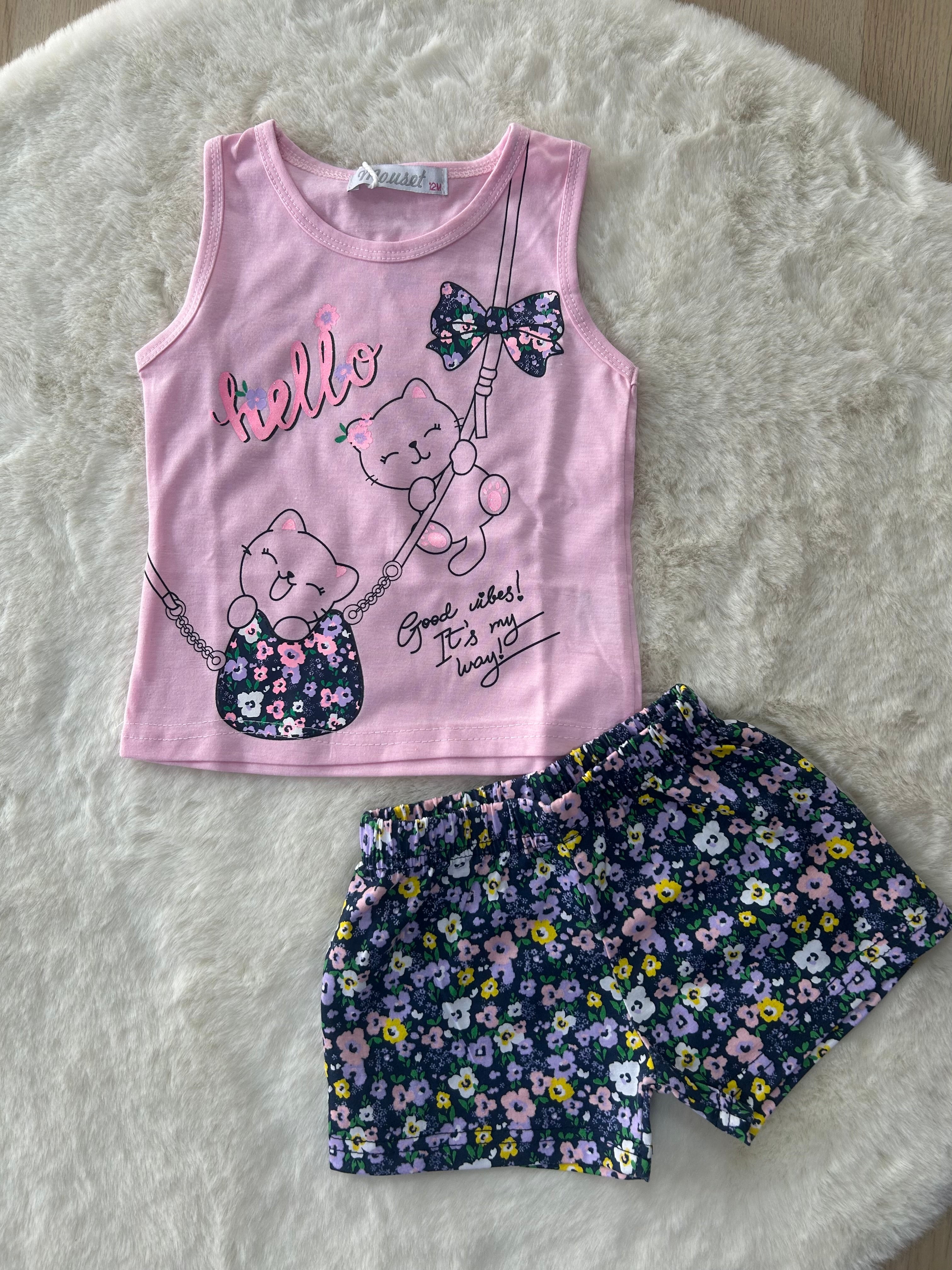 COMPLETO NEONATA CON CANOTTA