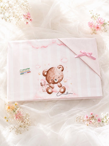 LENZUOLO NEONATA CULLA 100% COTONE