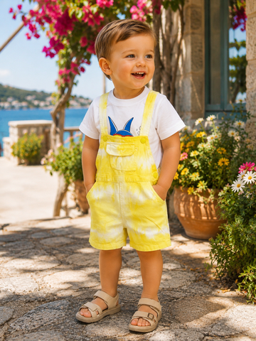 SALOPETTE + T-SHIRT 2 PEZZI