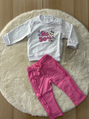 COMPLETO PRIMAVERILE NEONATA