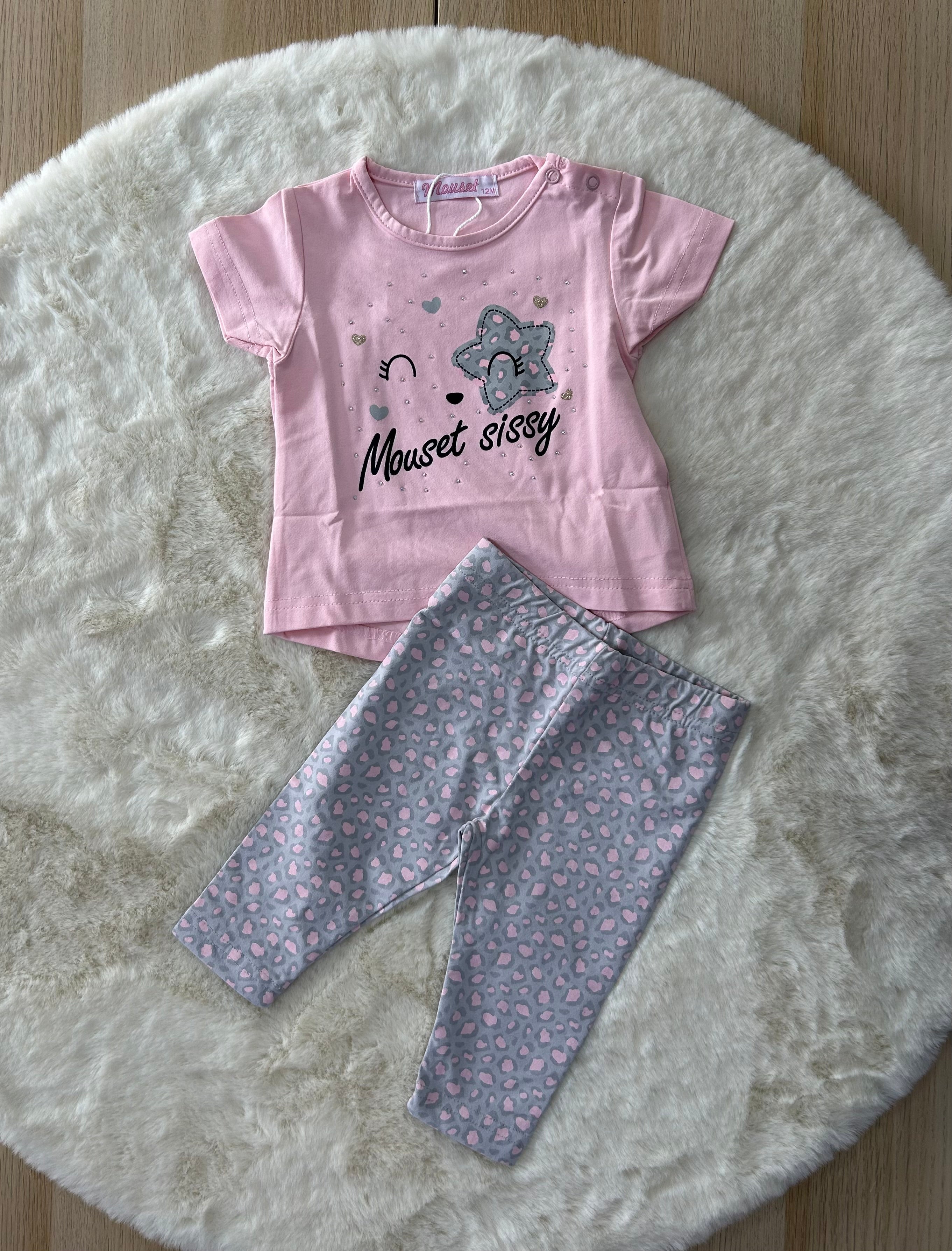 COMPLETO PINOCCHIETTO PRIMAVERILE NEONATA