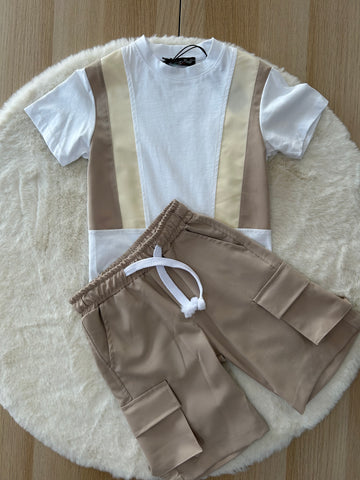 COMPLETO T-SHIRT E BERMUDA BAMBINO