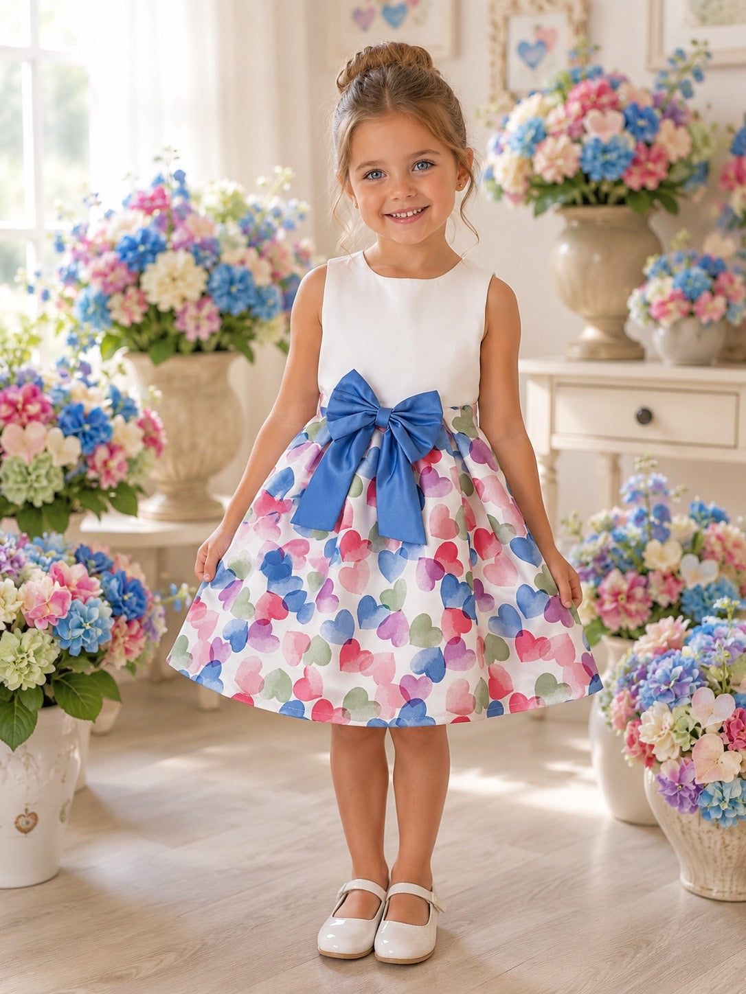 VESTITO BAMBINA BAMBOLINA MADE IN ITALY
