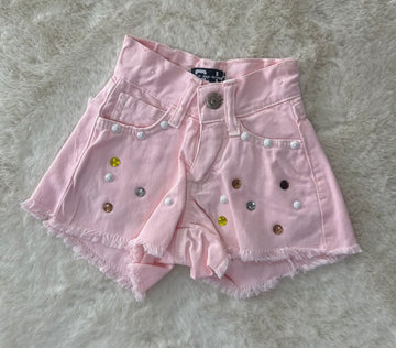 PANTALONCINO DI JEANS NEONATA
