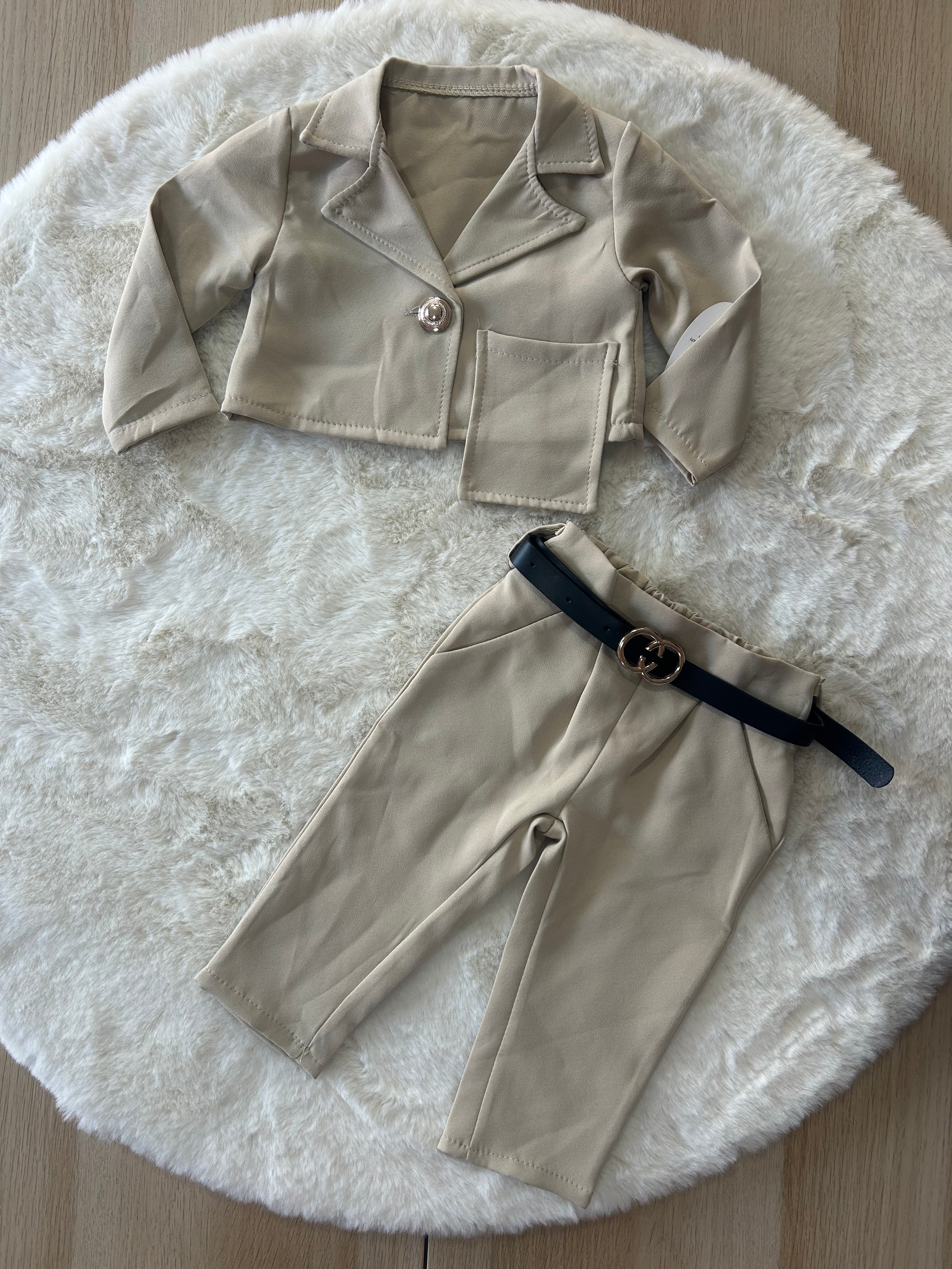 COMPLETO NEONATA TAILLEUR + CINTA