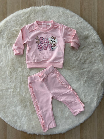 COMPLETO PRIMAVERILE NEONATA