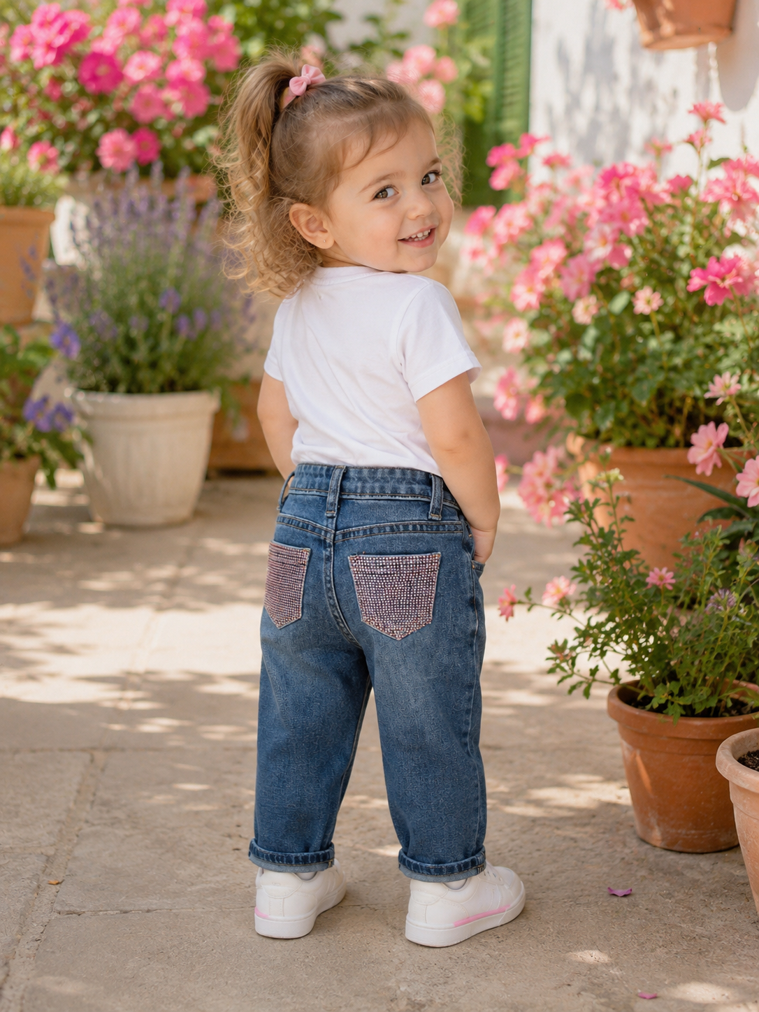 JEANS TASCA GALAXY NEONATA