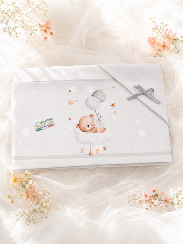 LENZUOLO NEONATO/A CULLA 100% COTONE