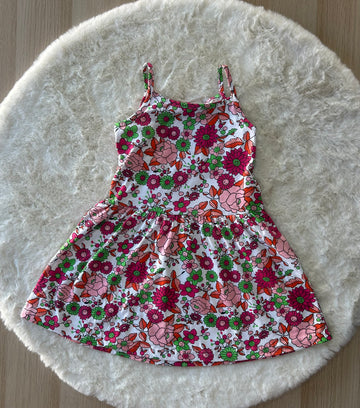 VESTITINO BAMBINA FIORATO