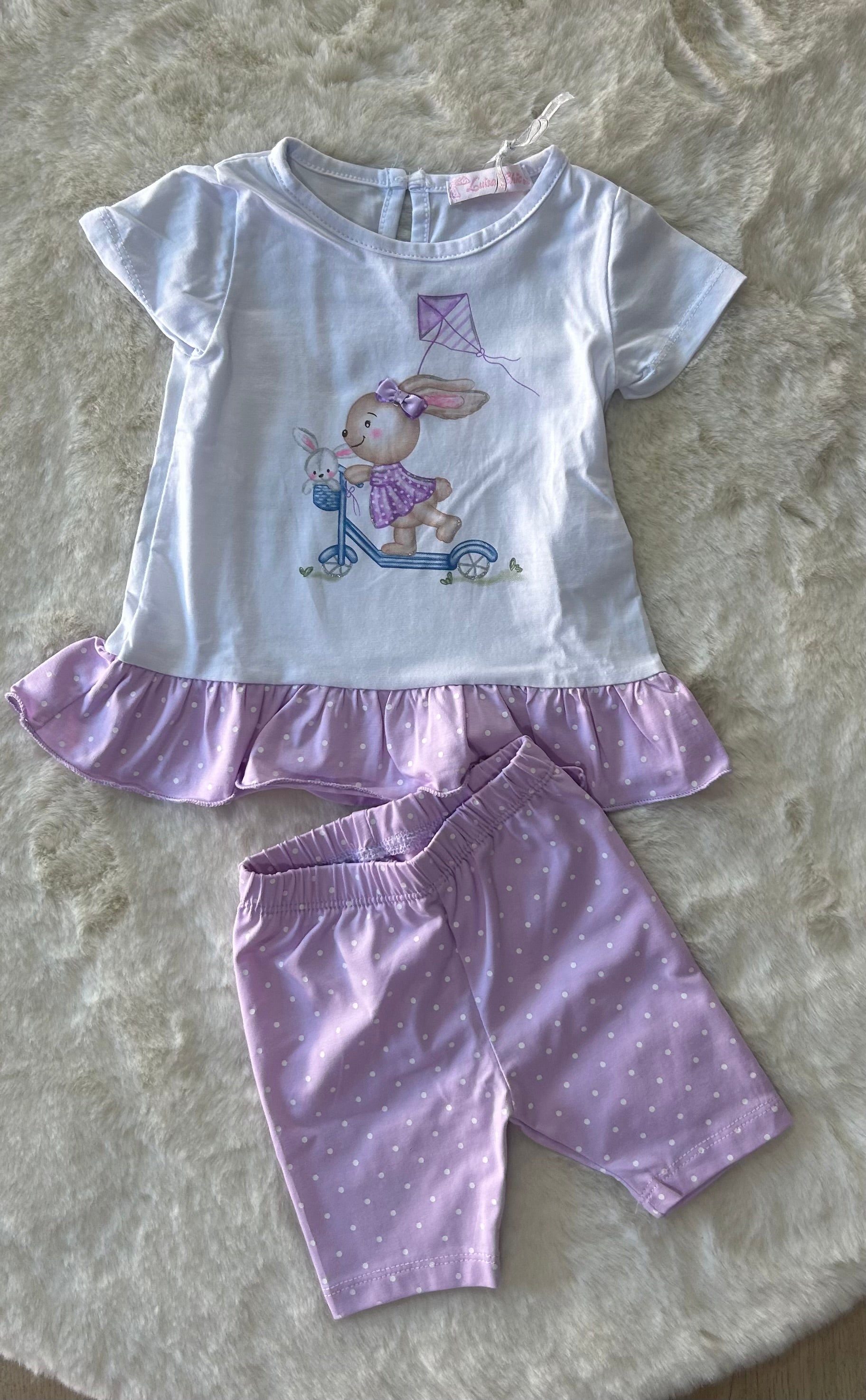 COMPLETO NEONATA CON PINOCCHIETTO IN COTONE
