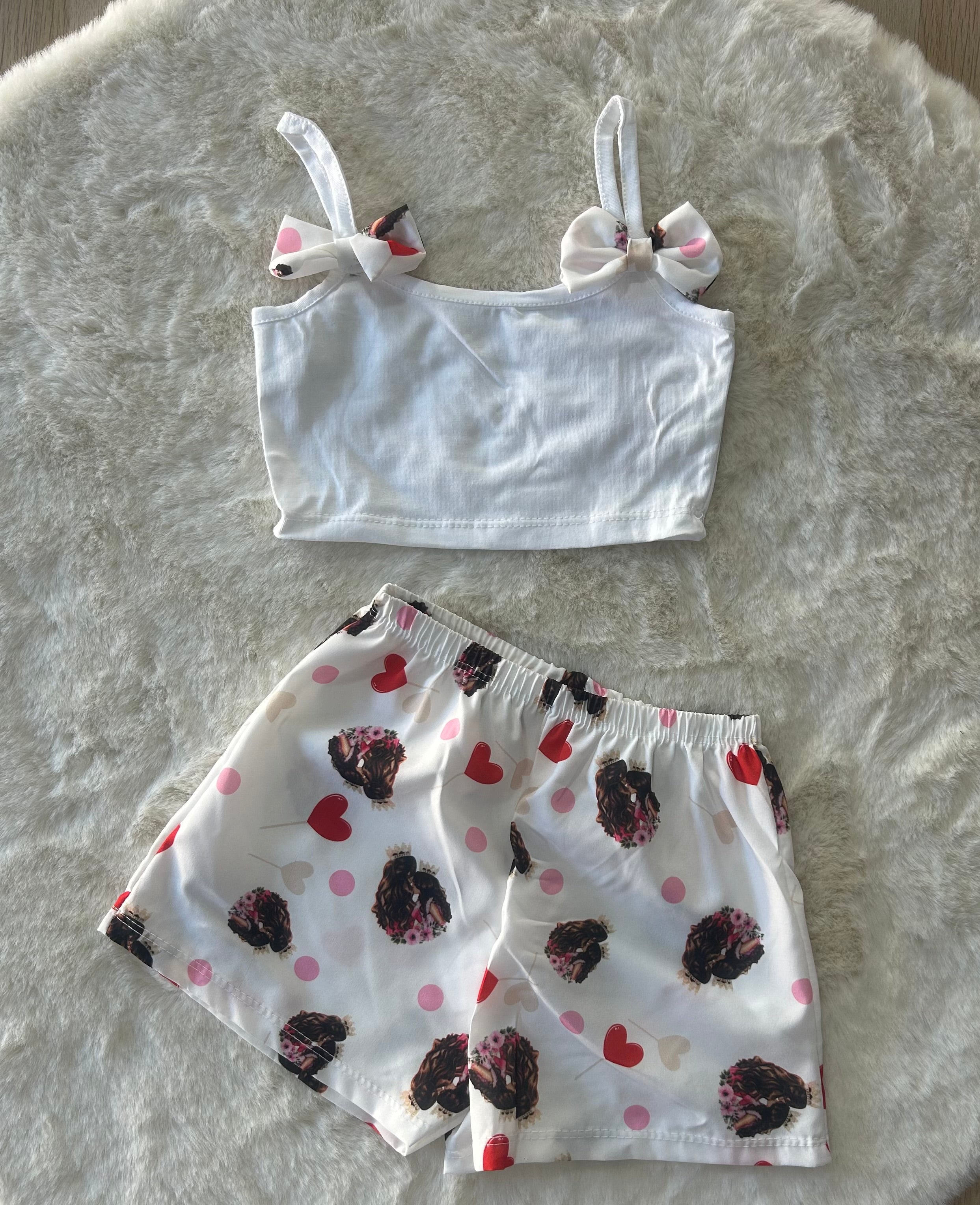 COMPLETO BAMBINA CON TOP