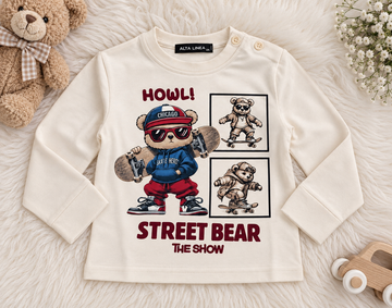 MAGLIA CALDO COTONE SKATE-BOARD TEDDY