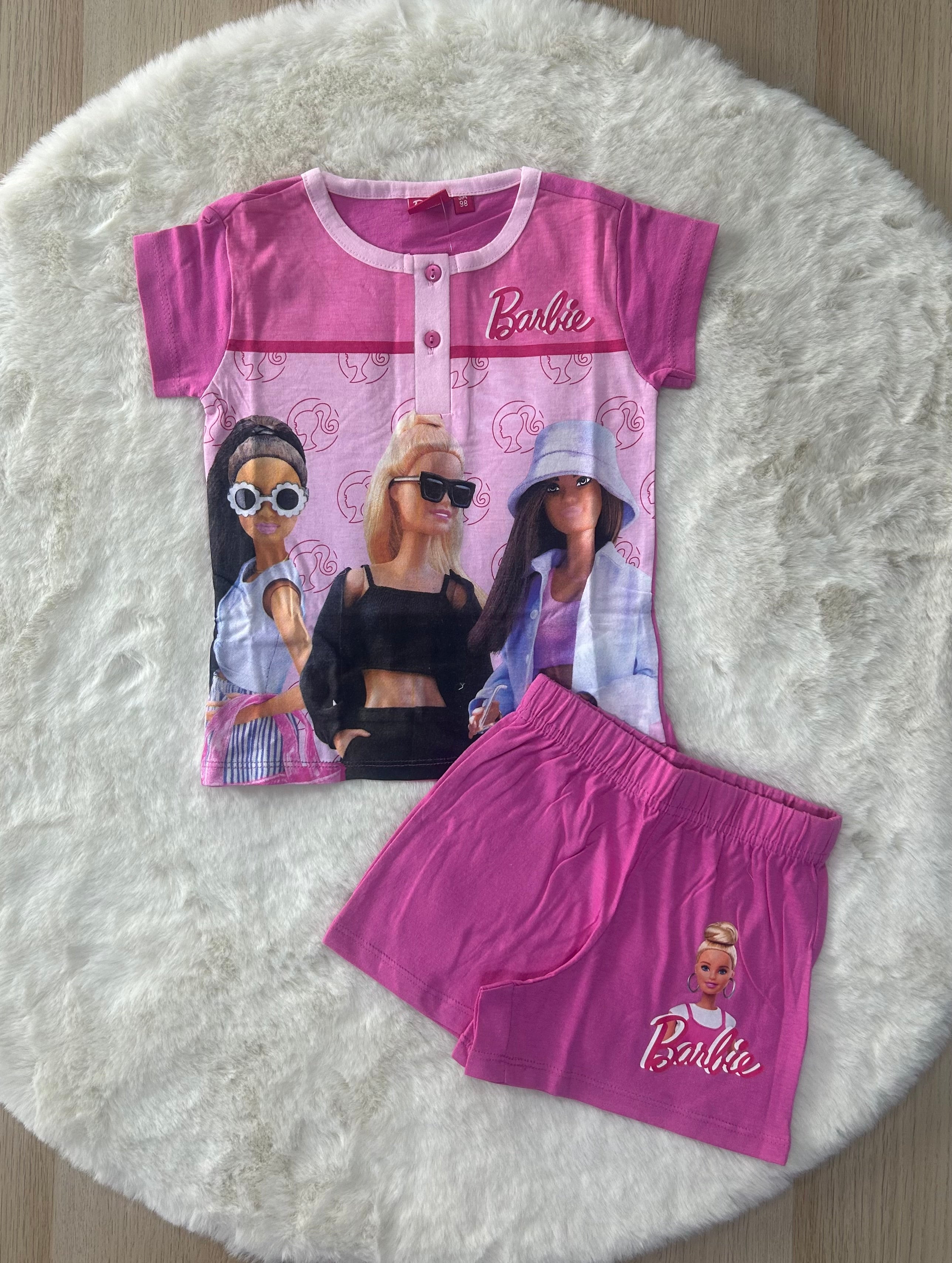 PIGIAMA BAMBINA 100% COTONE BARBIE