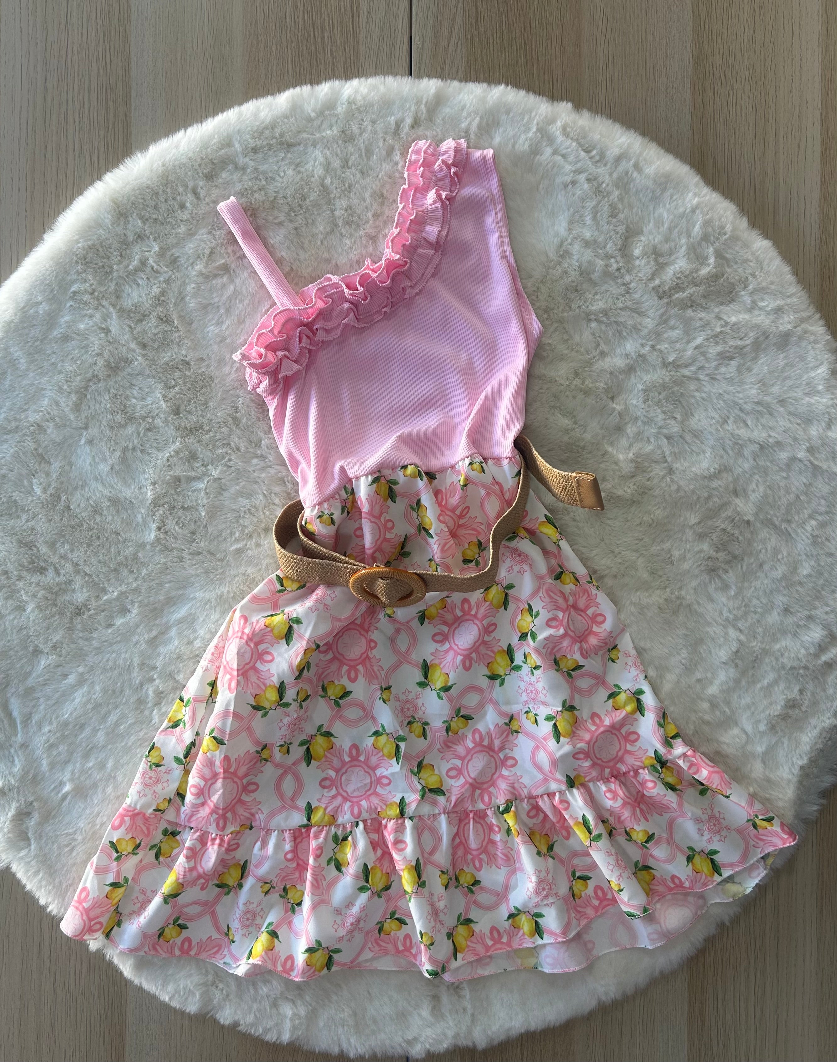 VESTITINO BAMBINA LIMONI