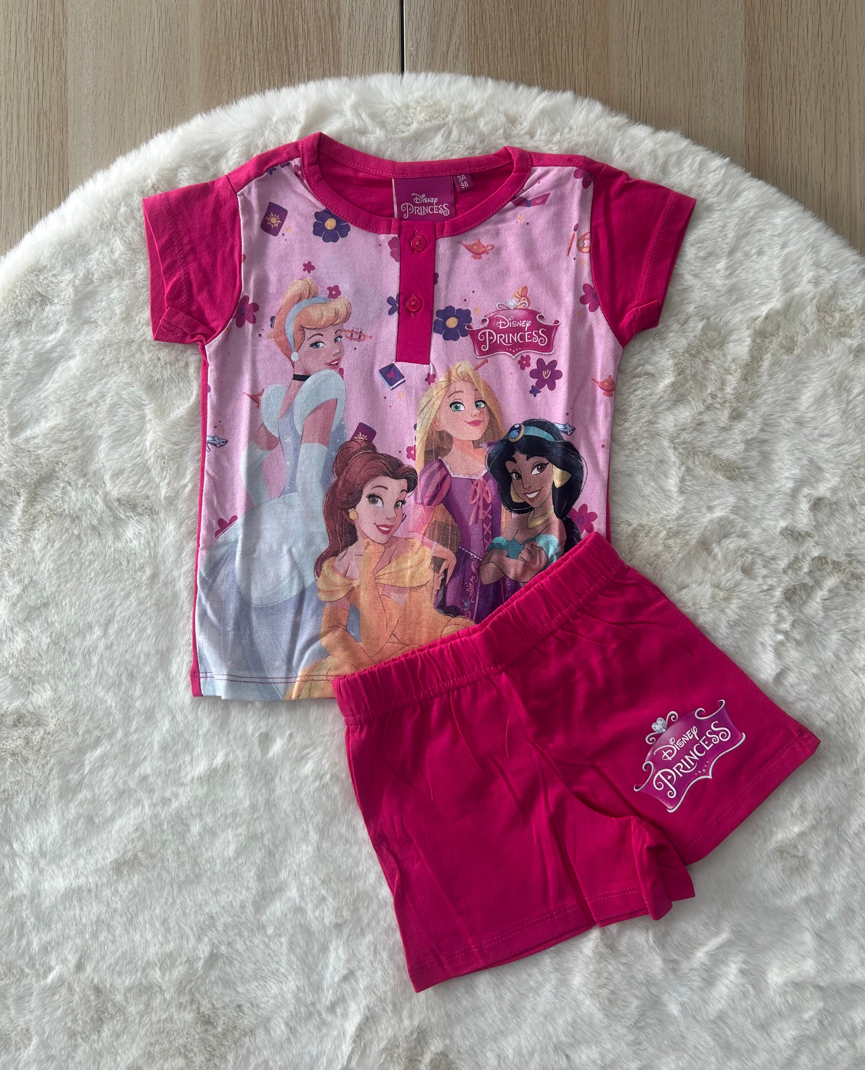 PIGIAMA BAMBINA 100% COTONE PRINCIPESSE