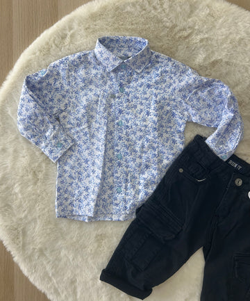 CAMICIA NEONATO IN COTONE NAZARENO GABRIELLI