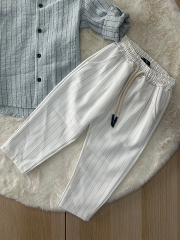 PANTALONI NEONATO PRIMAVERILE GESSATO