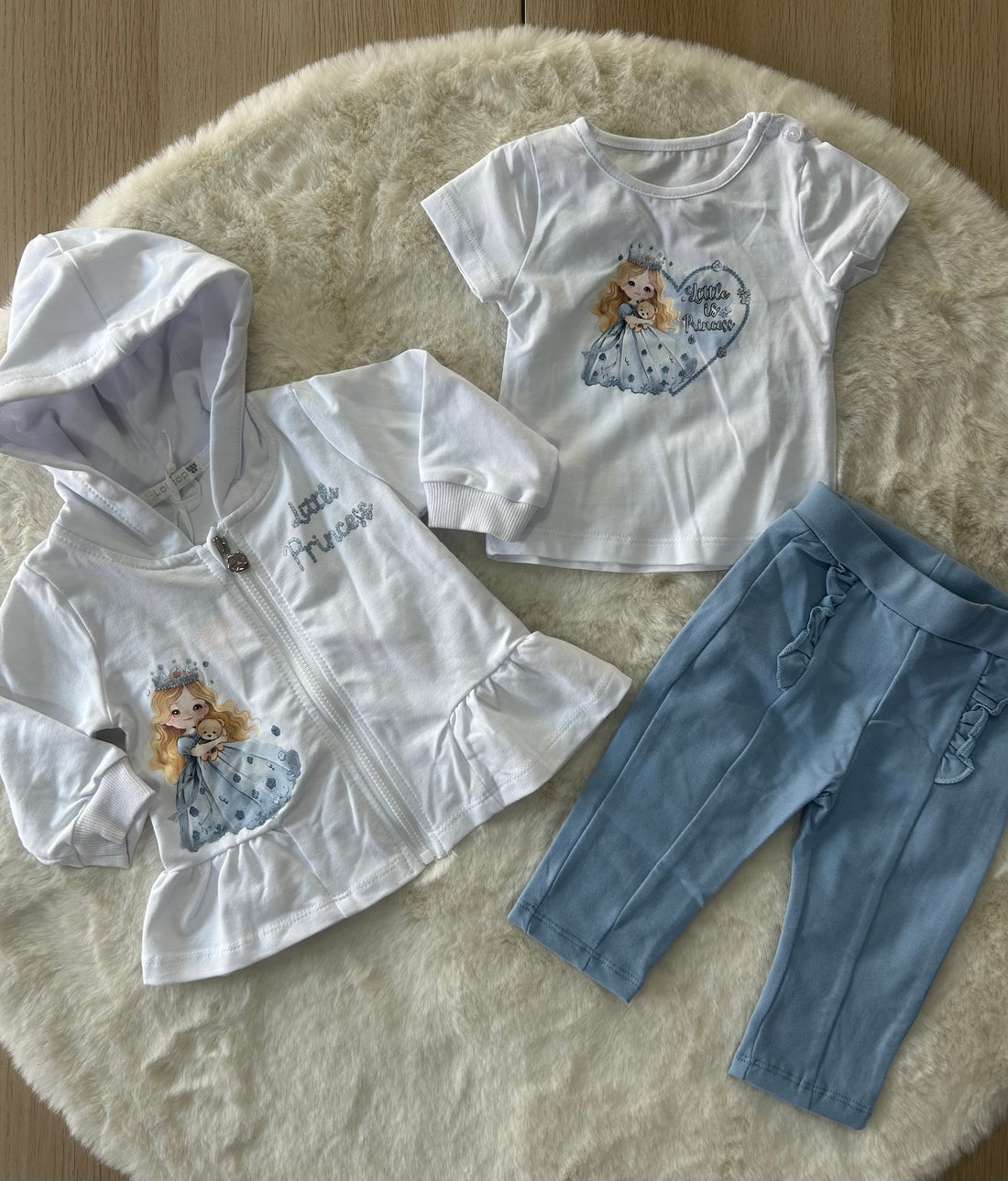 COMPLETO NEONATA IN COTONE