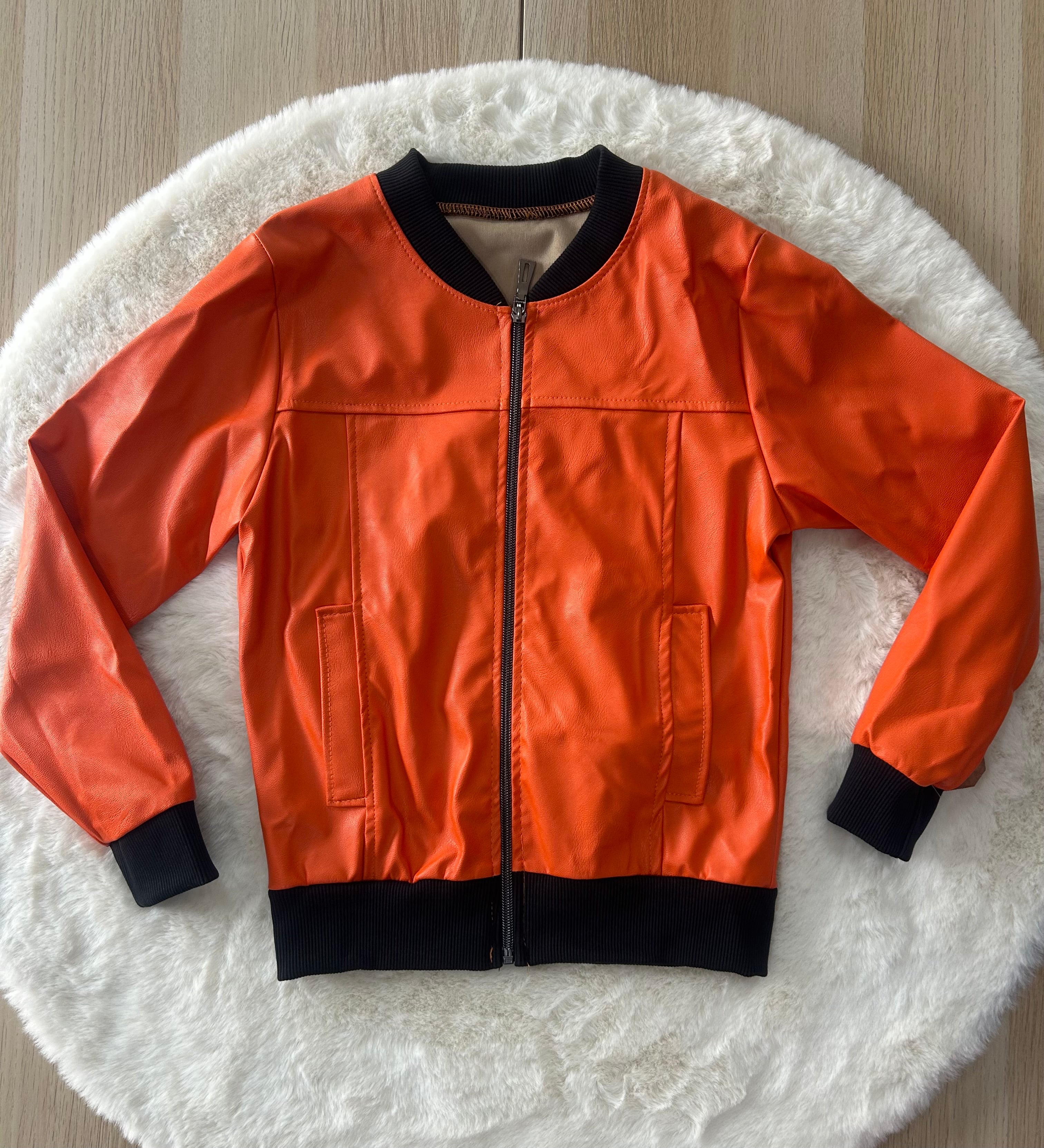 GIACCA BAMBINO IN ECOPELLE MADE IN ITALY