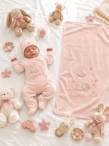 SET 3 PZ NEONATA IN COTONE