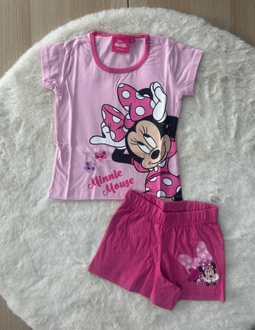 PIGIAMA BAMBINA 100% COTONE MINNIE