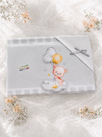 LENZUOLO NEONATO/A CULLA 100% COTONE