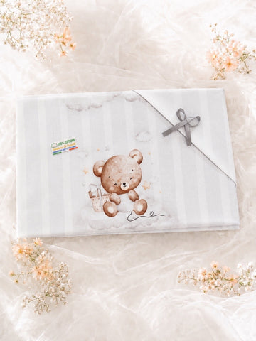 LENZUOLO NEONATO/A CULLA 100% COTONE