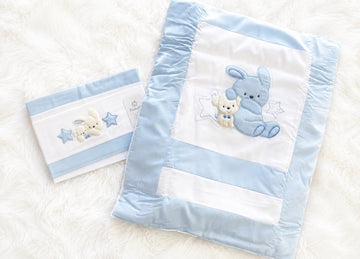 COORDINATO CULLA NEONATO 100% COTONE