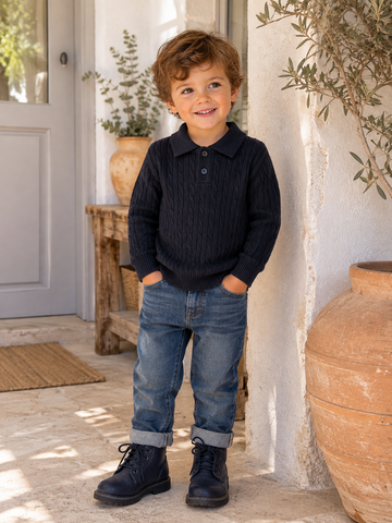 MAGLIONCINO POLO NEONATO