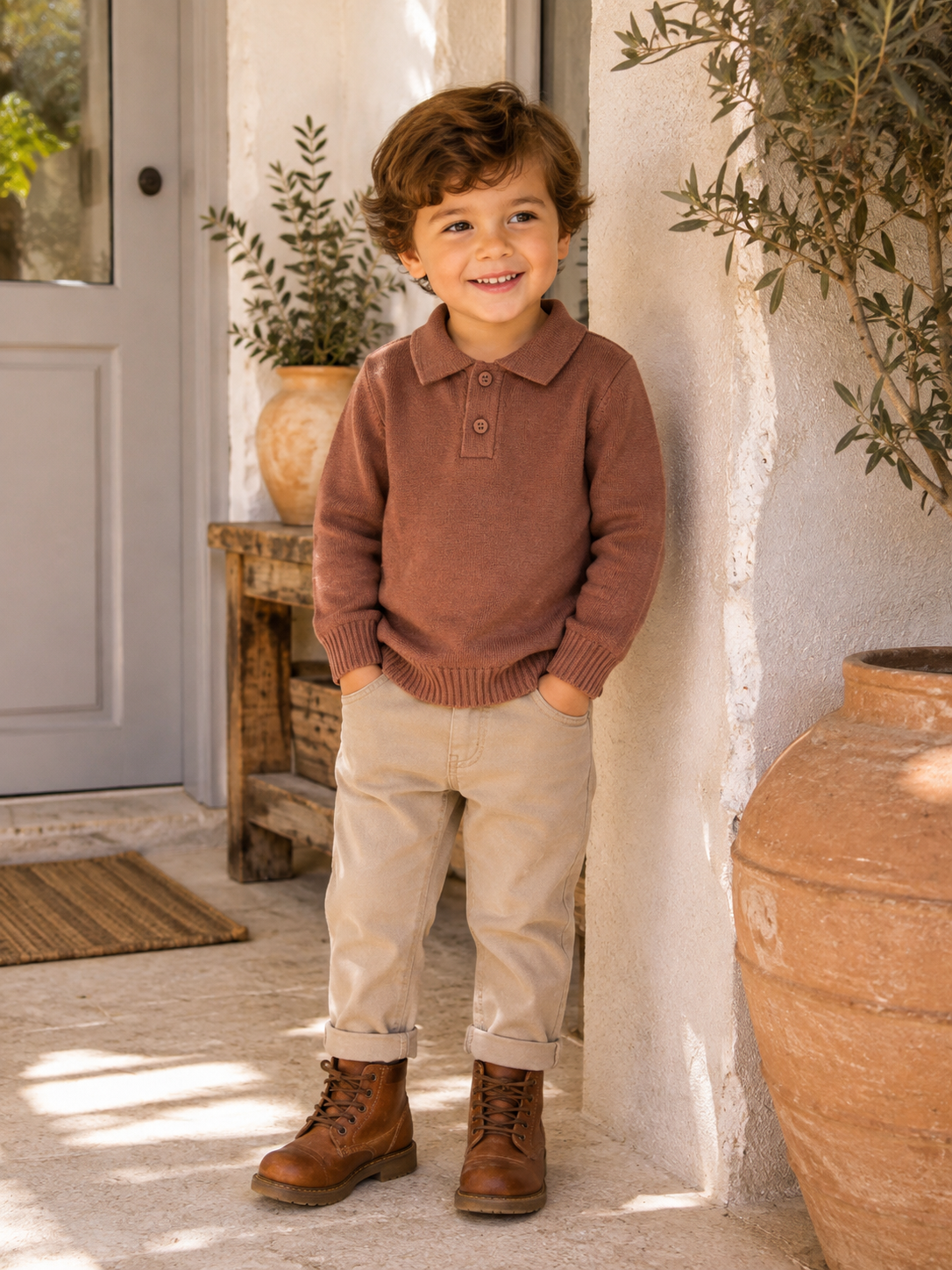 MAGLIONCINO POLO NEONATO
