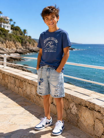 BERMUDA JEANS BAMBINO CATENA