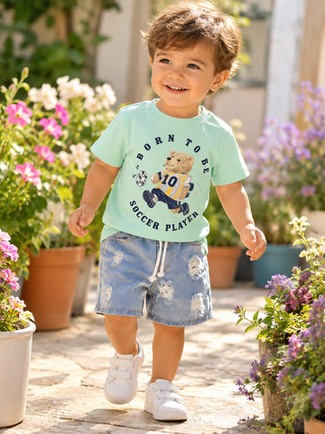 JEANS PANTALONCINO NEONATO